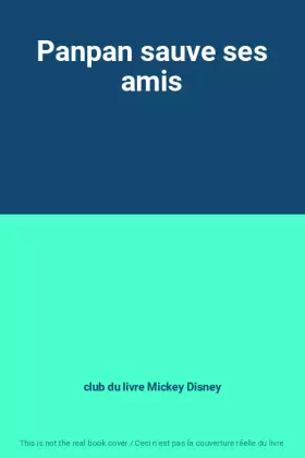 Couverture du produit · Panpan sauve ses amis