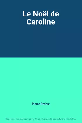 Couverture du produit · Le Noël de Caroline