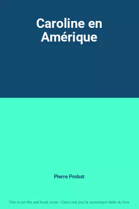 Couverture du produit · Caroline en Amérique