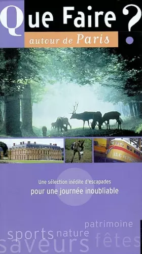 Couverture du produit · Que faire autour de Paris