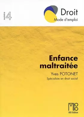 Couverture du produit · L'enfance maltraitée