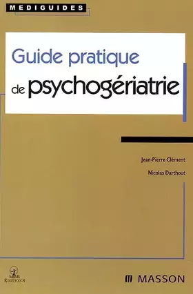 Couverture du produit · Guide pratique de psychogériatrie