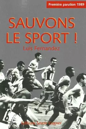 Couverture du produit · Sauvons le Sport