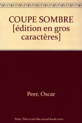 Couverture du produit · Coupe sombre