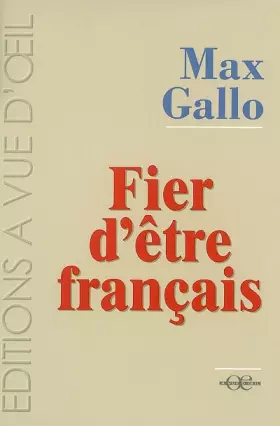 Couverture du produit · Fier d'être français