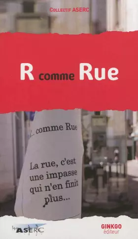 Couverture du produit · R comme Rue