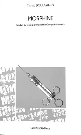 Couverture du produit · Morphine