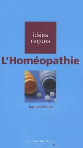 Couverture du produit · L'Homéopathie
