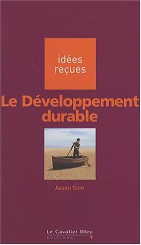 Couverture du produit · Le développement durable