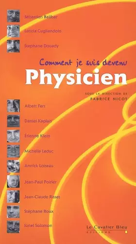 Couverture du produit · Comment je suis devenu Physicien