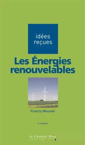 Couverture du produit · Les énergies renouvelables