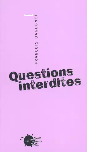 Couverture du produit · Questions interdites