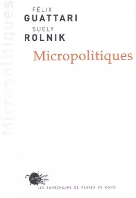 Couverture du produit · Micropolitiques