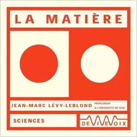 Couverture du produit · La Matière (CD audio)