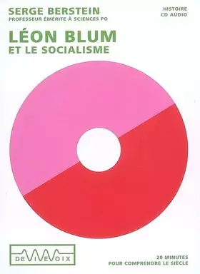 Couverture du produit · Léon Blum et le socialisme: 1 CD audio