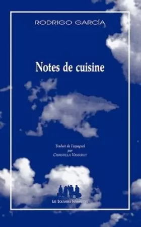 Couverture du produit · Notes de cuisine