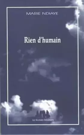 Couverture du produit · Rien d'humain