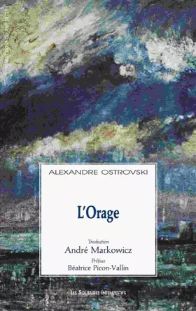 Couverture du produit · L'ORAGE