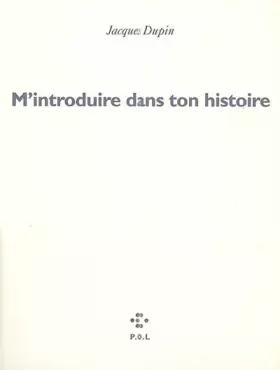 Couverture du produit · M'introduire dans ton histoire