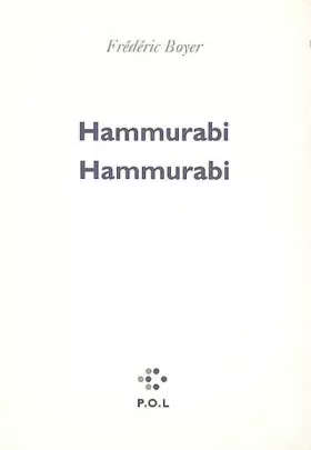 Couverture du produit · Hammurabi Hammurabi