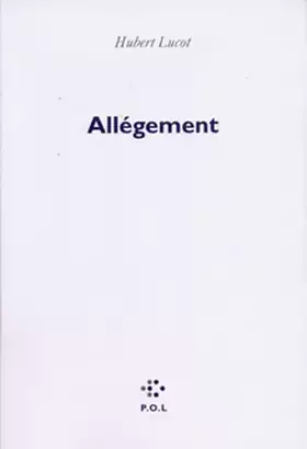 Couverture du produit · Allègement