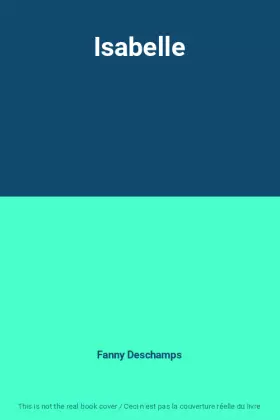 Couverture du produit · Isabelle