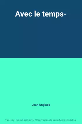 Couverture du produit · Avec le temps-
