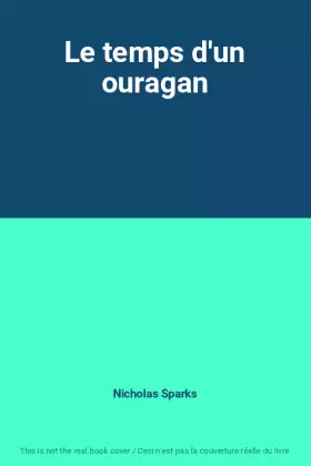 Couverture du produit · Le temps d'un ouragan