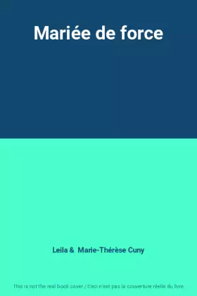 Couverture du produit · Mariée de force