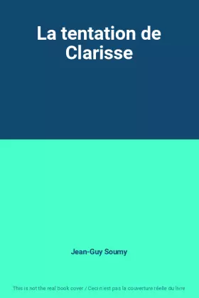 Couverture du produit · La tentation de Clarisse