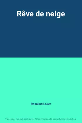 Couverture du produit · Rêve de neige