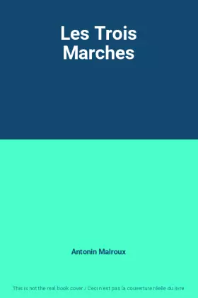 Couverture du produit · Les Trois Marches