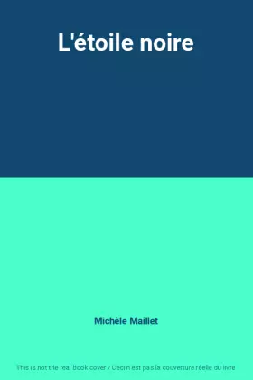 Couverture du produit · L'étoile noire