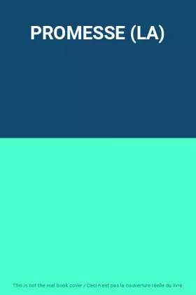 Couverture du produit · PROMESSE (LA)