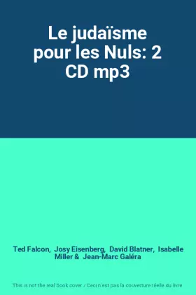 Couverture du produit · Le judaïsme pour les Nuls: 2 CD mp3