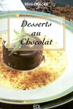 Couverture du produit · Desserts au Chocolat