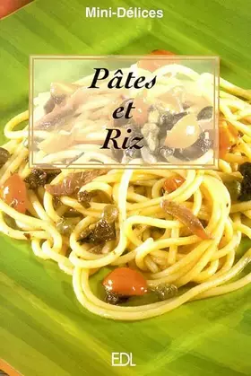 Couverture du produit · Pâtes et riz