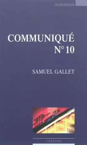 Couverture du produit · Communiqué n°10