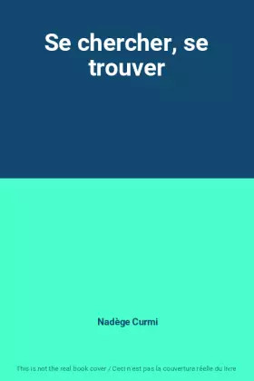 Couverture du produit · Se chercher, se trouver