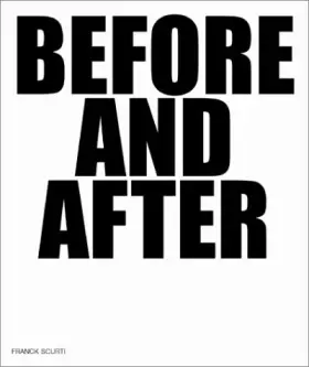 Couverture du produit · Franck Scurti - Before and After