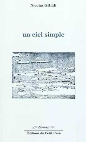 Couverture du produit · un ciel simple