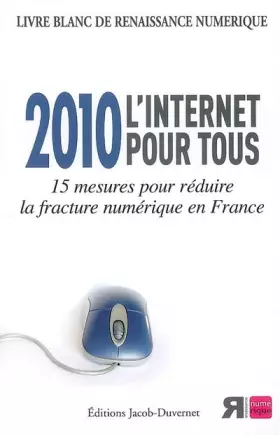 Couverture du produit · 2010 L'INTERNET POUR TOUS