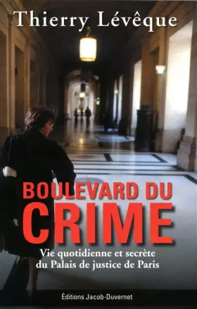 Couverture du produit · BOULEVARD DU CRIME