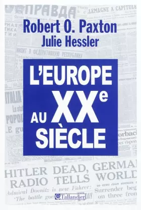 Couverture du produit · L'Europe au XXe siècle
