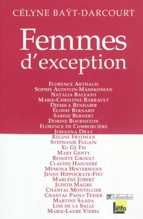 Couverture du produit · Femmes d'exception