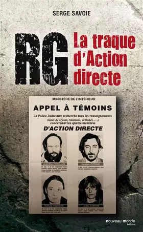Couverture du produit · RG, La traque d'action directe