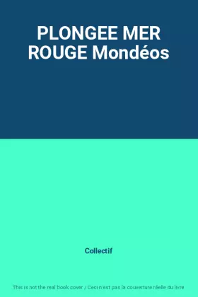 Couverture du produit · PLONGEE MER ROUGE Mondéos