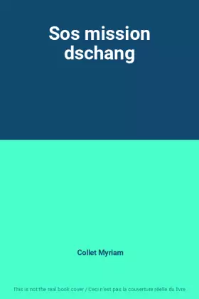Couverture du produit · Sos mission dschang