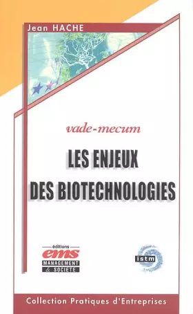 Couverture du produit · Les enjeux des biotechnologies : Complexité et Interactions
