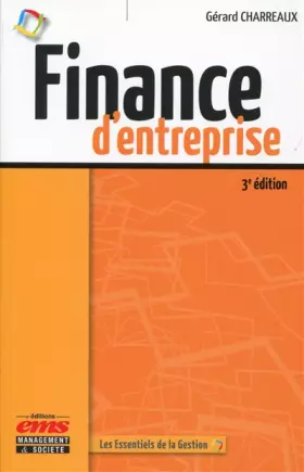 Couverture du produit · Finance d'entreprise